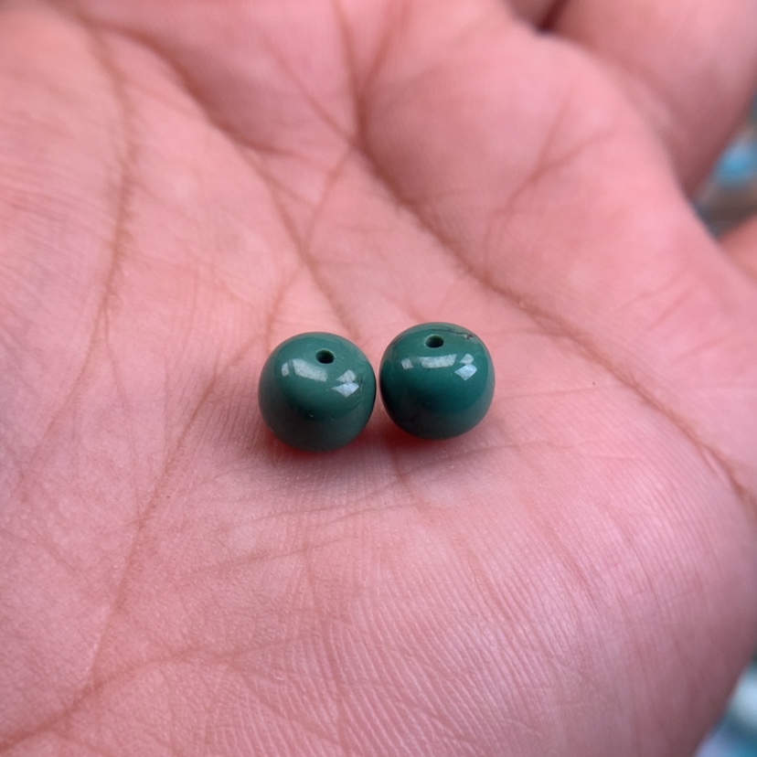 【闪购商品】绿松石未镶嵌老型7.4你**子