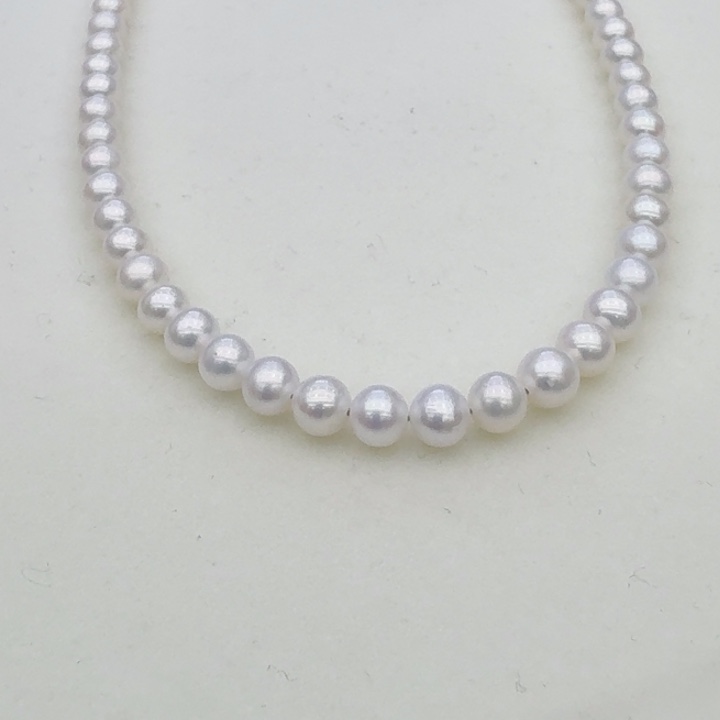 淡水珍珠银S925镶嵌颈饰274