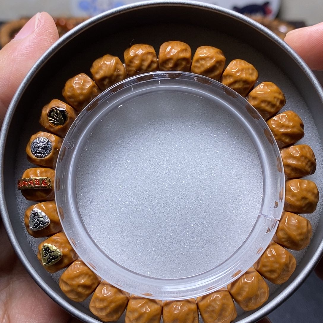 猴头核桃手串五超观山无相尺寸10左右全品99号