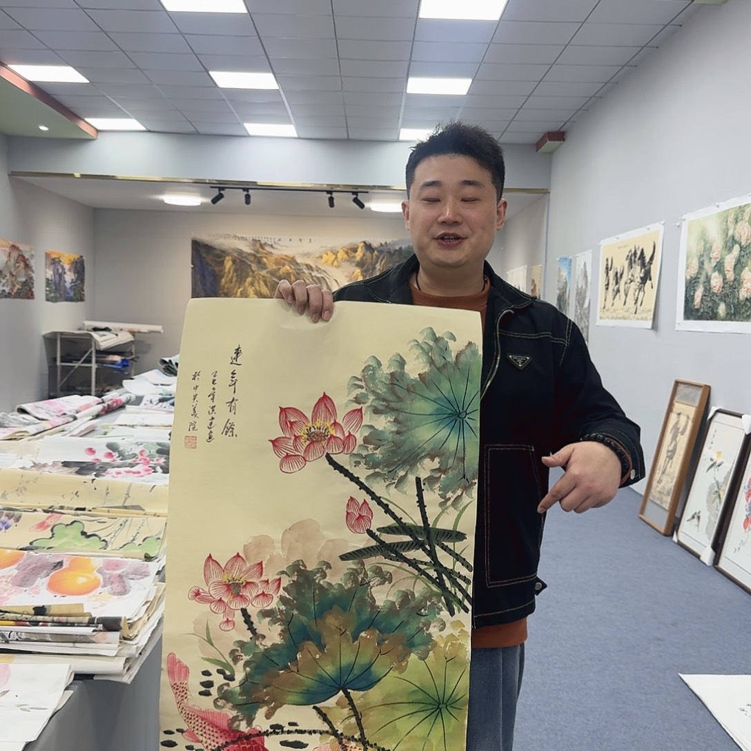 国画国画作品宣纸纯手绘