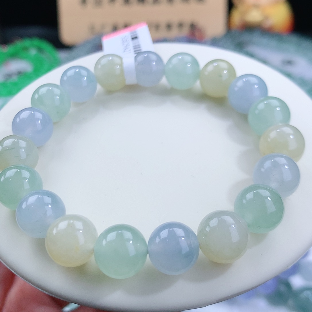 翡翠手链未镶嵌卡10