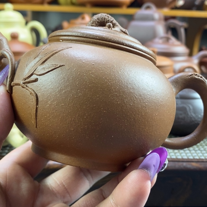 茶壶紫砂原矿紫砂壶系列产品瑕疵