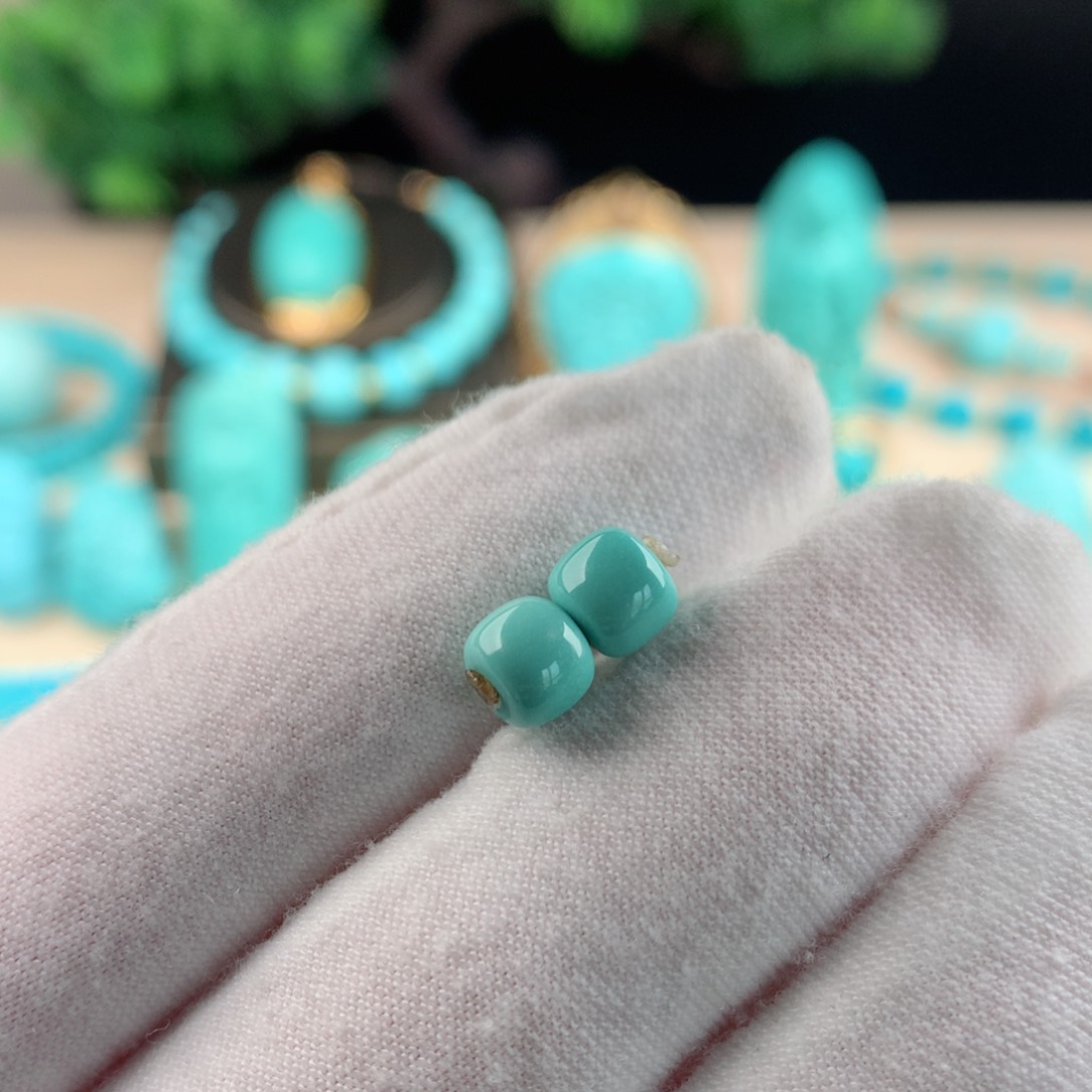 【闪购商品】绿松石配珠卡6.1未镶嵌