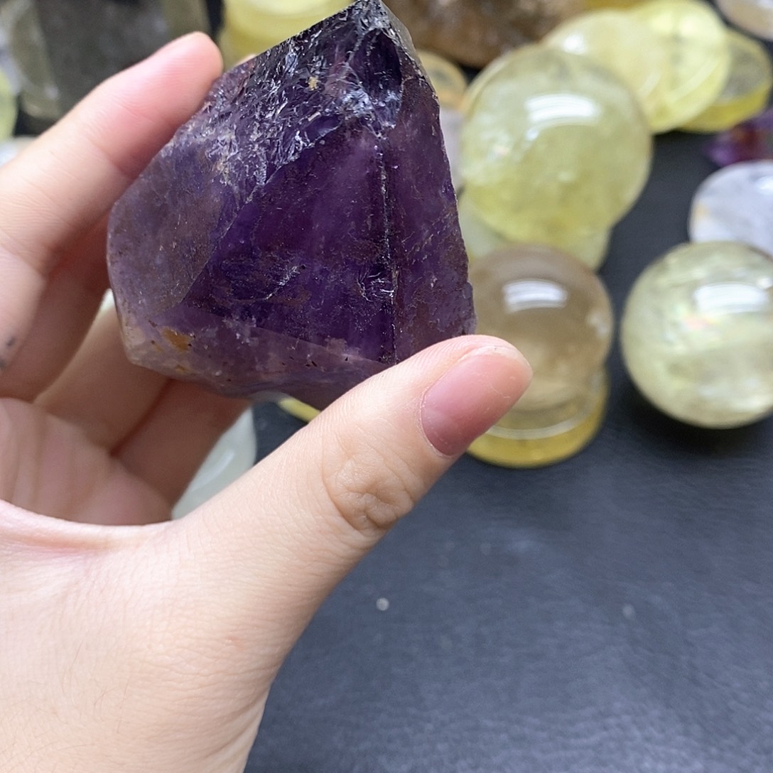 未镶嵌珠宝半成品水晶184水晶石