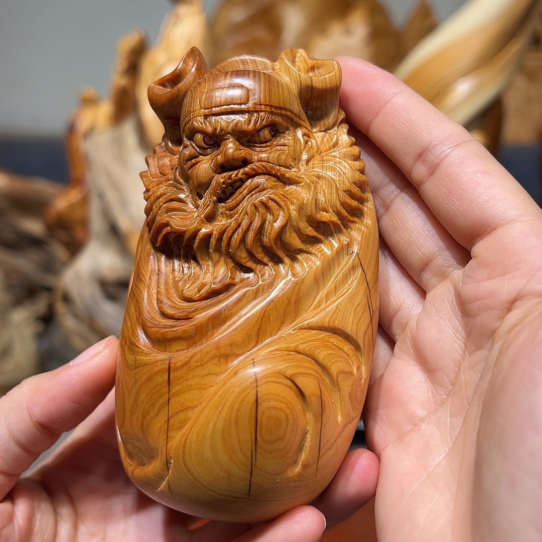 柏木（崖柏）崖柏木手把件摆件