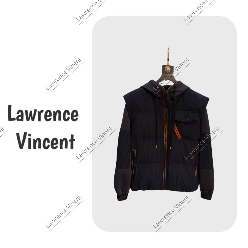 冬季长袖连帽假两件设计外穿潮流高奢羽绒服EC5042