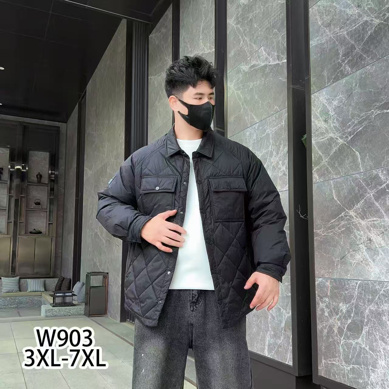老朴大码羽绒外套903