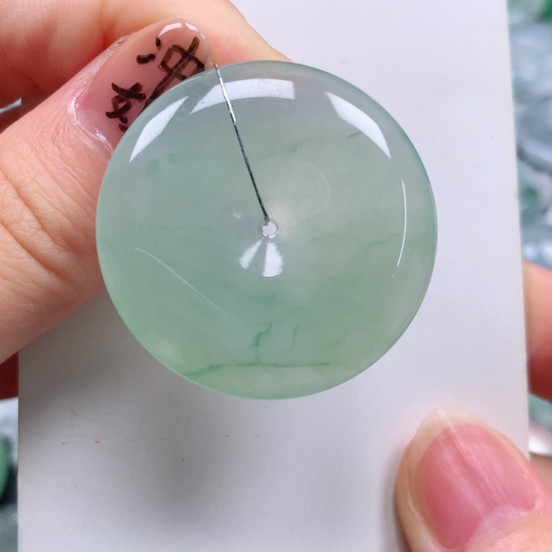 翡翠未镶嵌颈饰天然翡翠