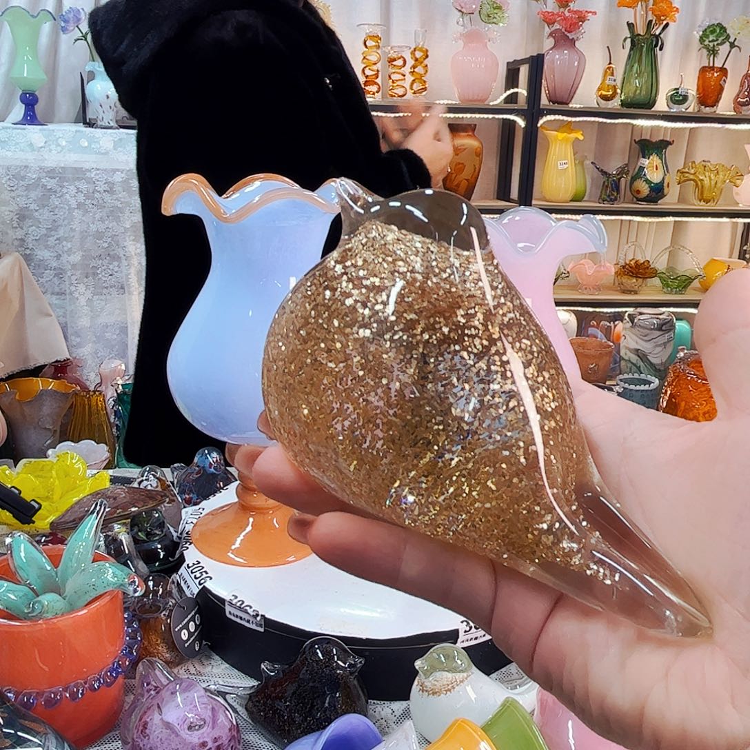 用***9鸟家悦美居琉璃摆件