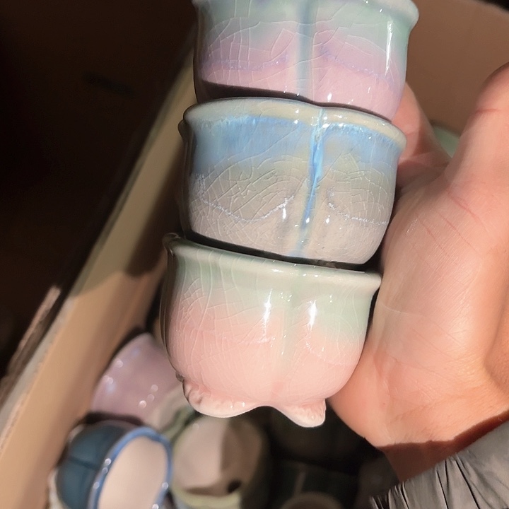 红陶量货｜口7高5深浅搭配发6