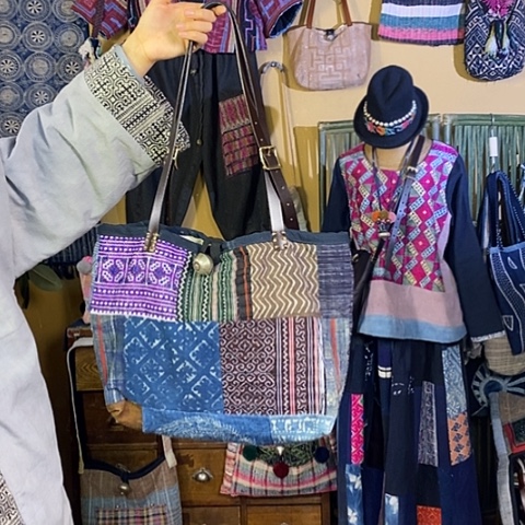 织绣手工制作包包