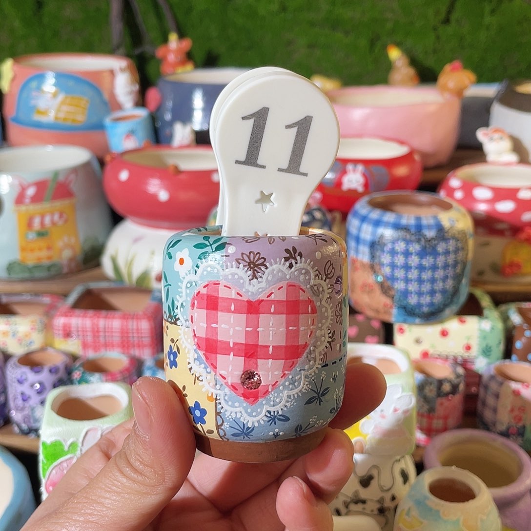 红陶11…..手工手绘