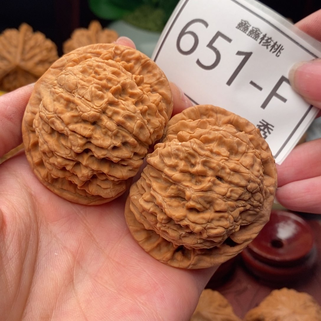 文玩核桃把件官帽51