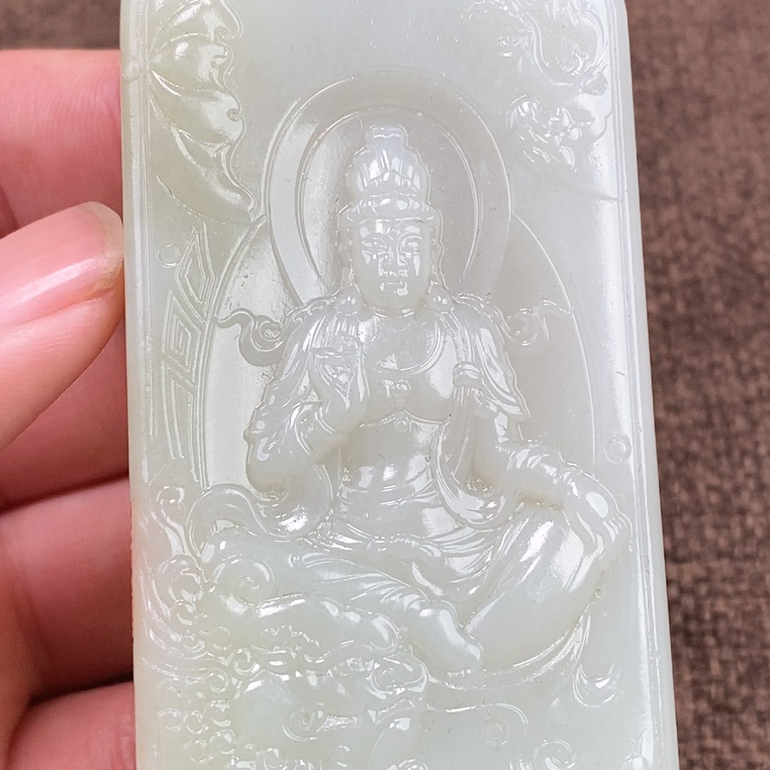 和田玉挂件未镶嵌