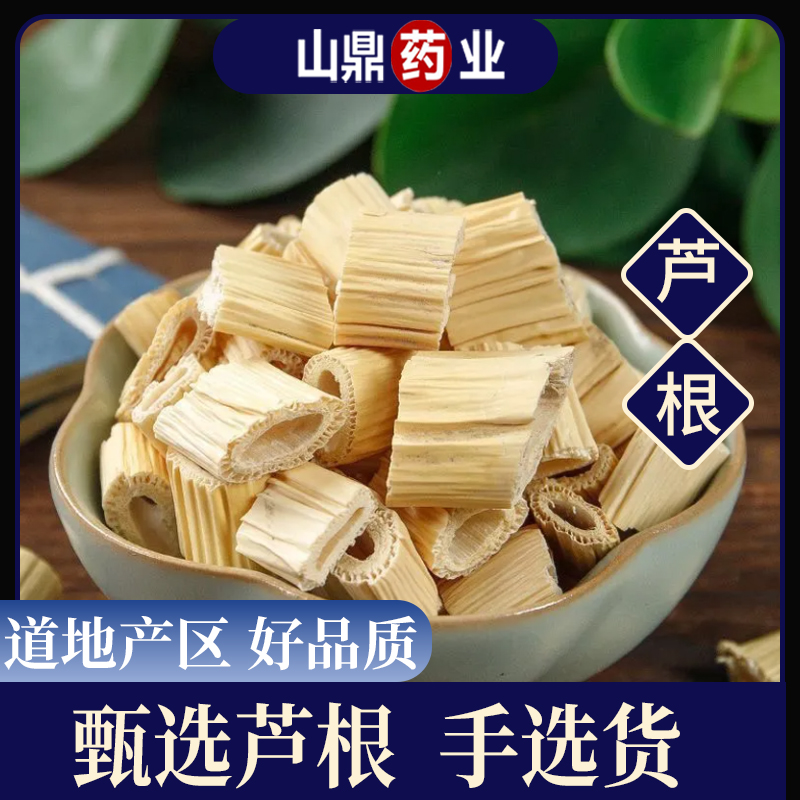 山鼎药业【芦根】正宗 精选货 可配 藕节 白茅根 新货干净煲汤煮水