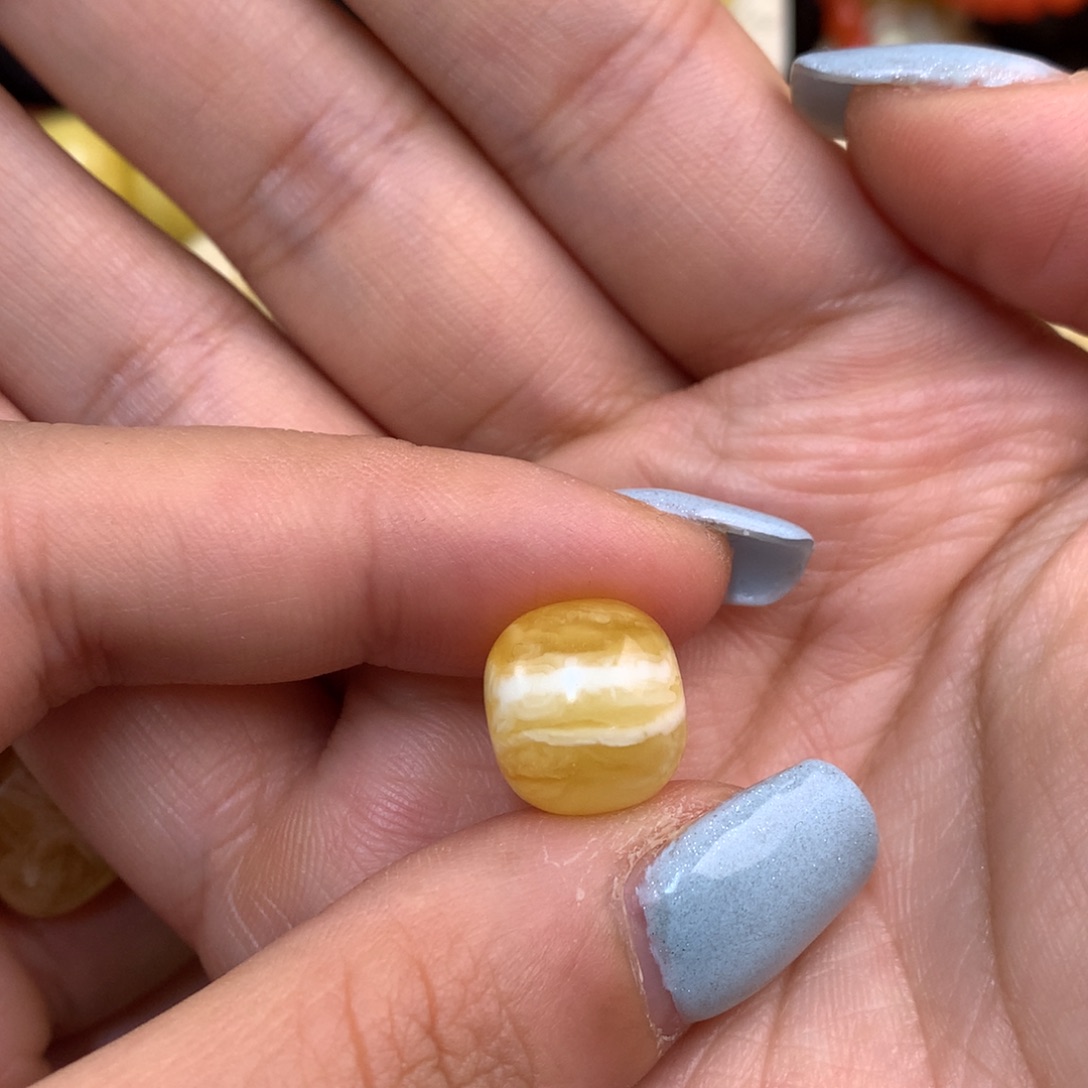 琥珀未镶嵌裸石蜜蜡12.8