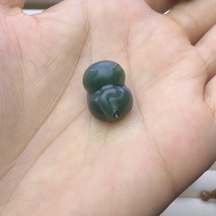 果***～和田玉（糖玉）未镶嵌车挂