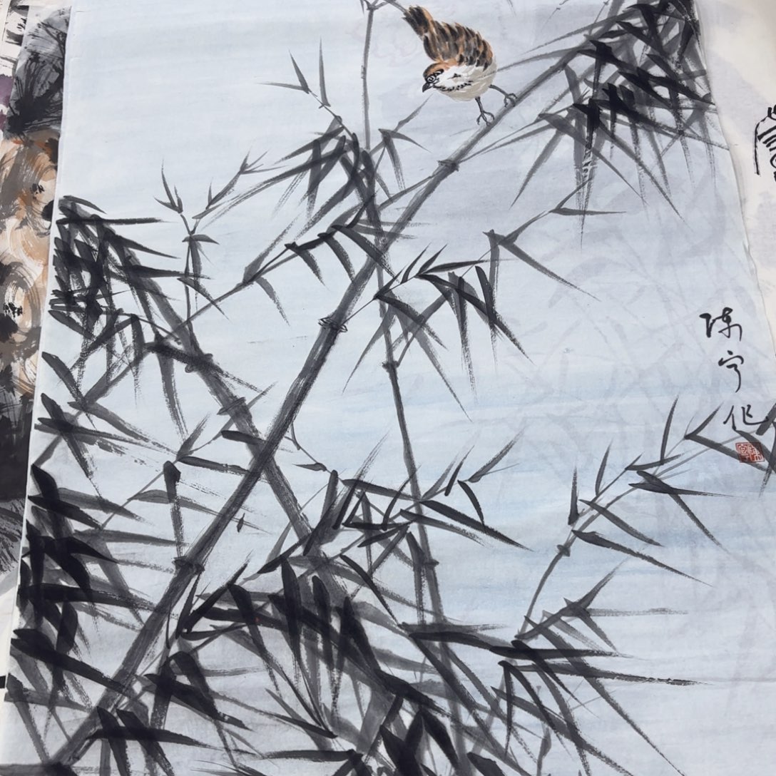 国画国画老师作品刘