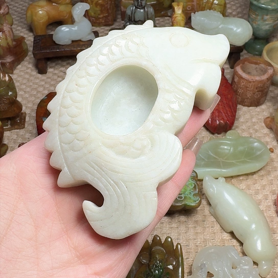 白玉菩提吊坠挂件