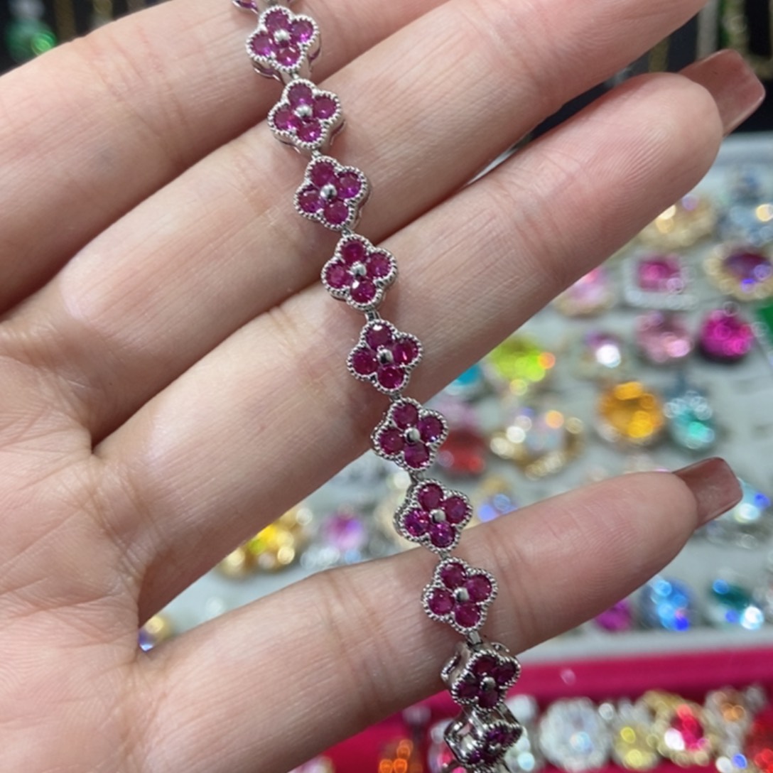 66锆石（处理）手链