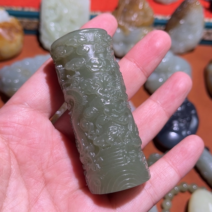 和田玉把件未镶嵌