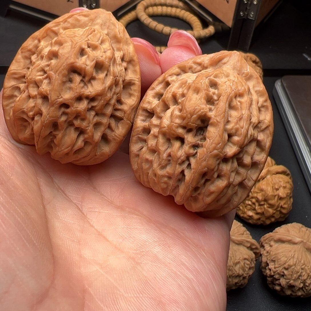 文玩核桃把件佛肚36雅