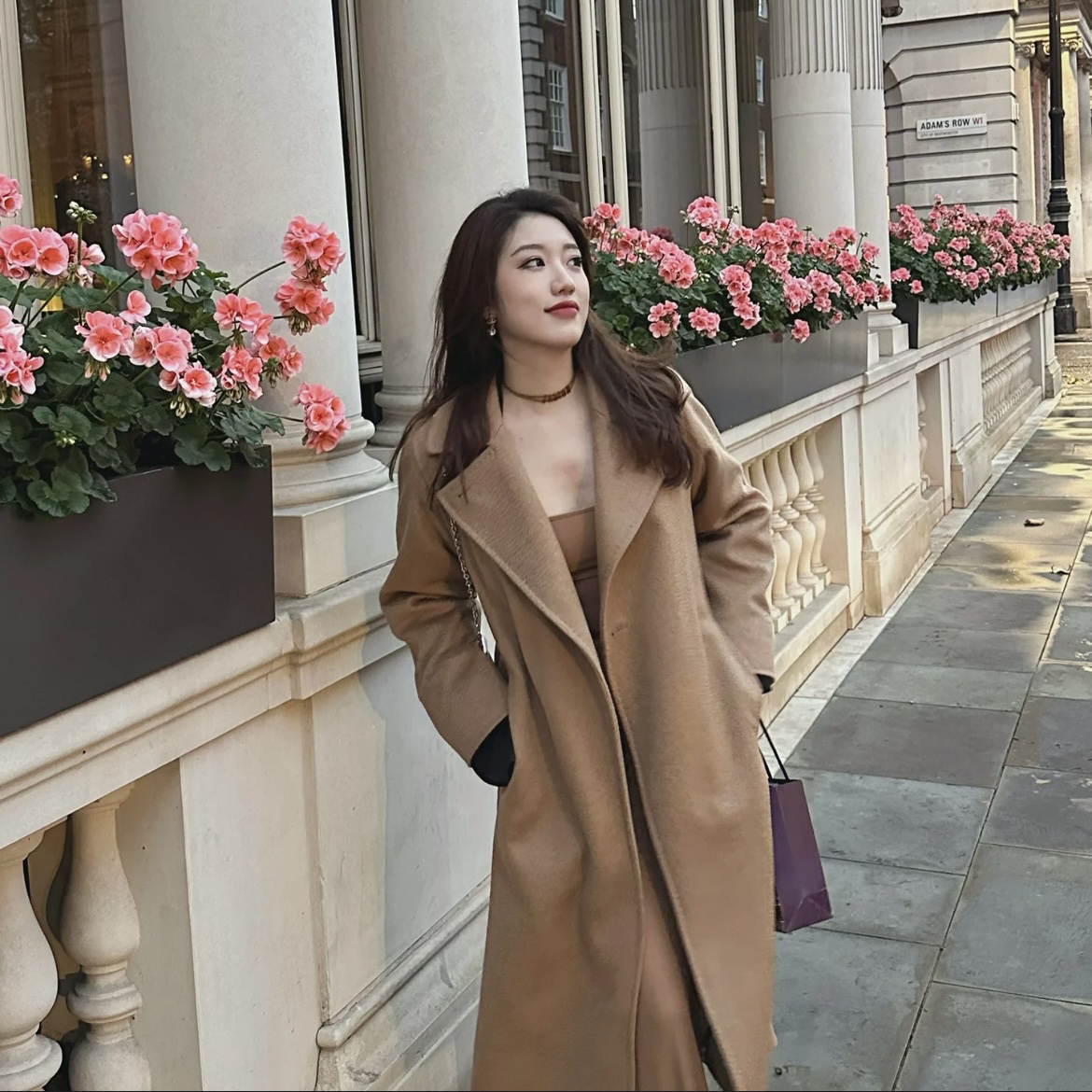 95新 MaxMara  17950 水波纹大衣 40码  95新
