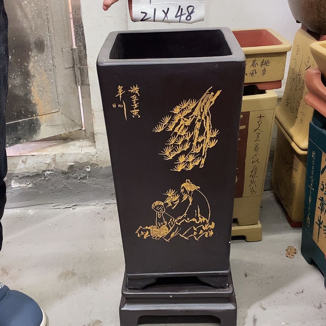 紫砂花盆紫砂花盆