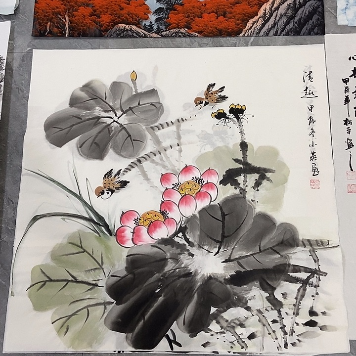 三个张画廊直播间！