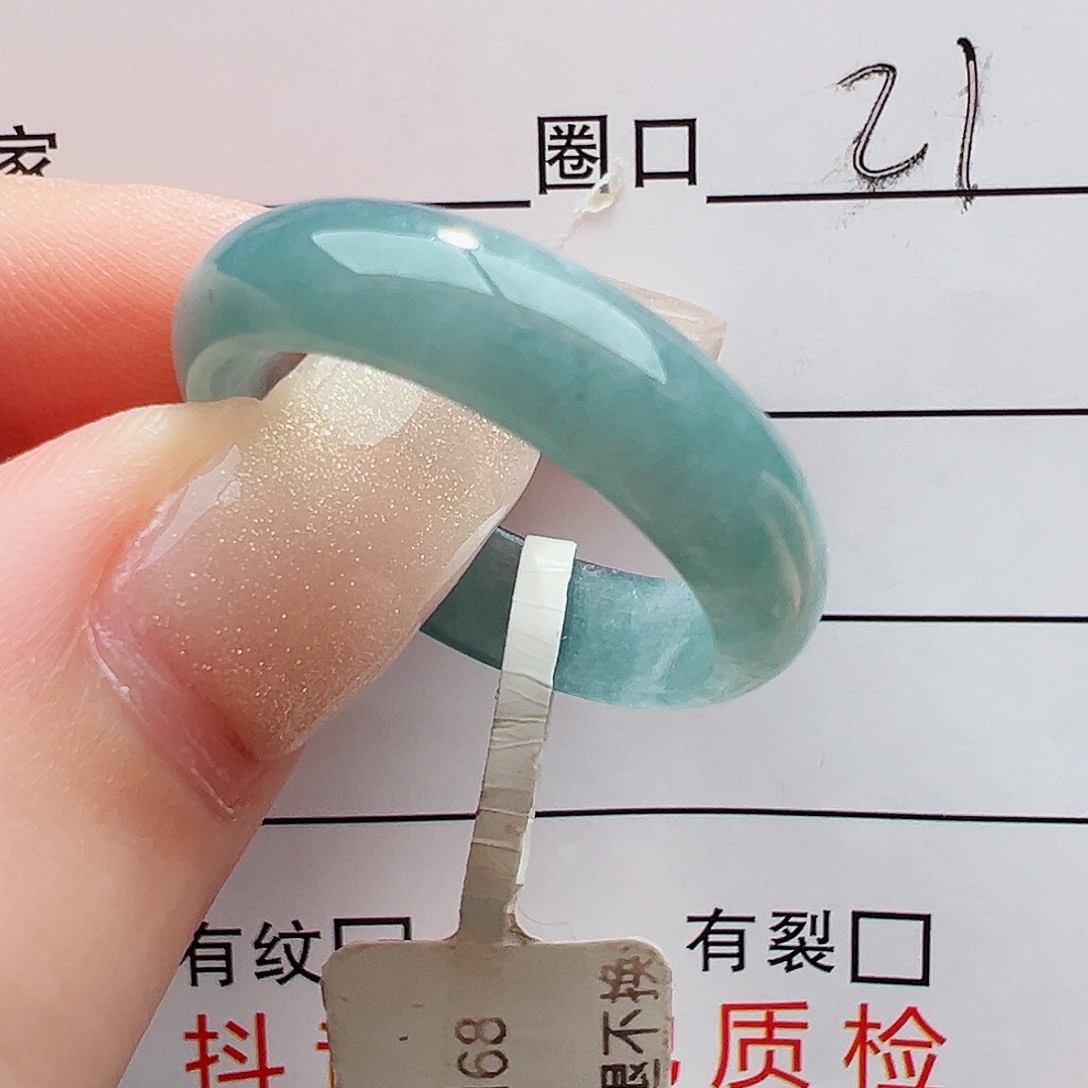 未镶嵌戒指翡翠翡翠