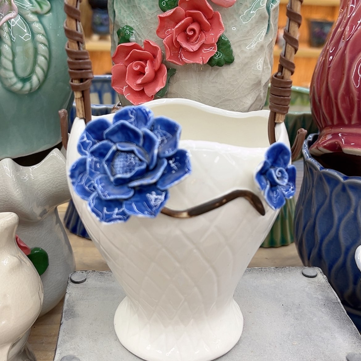 【闪购商品】陶瓷花盆
