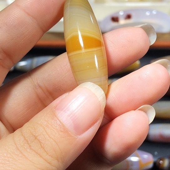 沃***呀玛瑙/玉髓合金颈饰