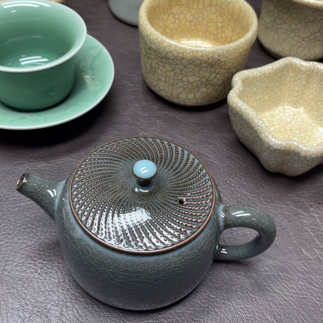 福利青瓷茶具杯子微瑕