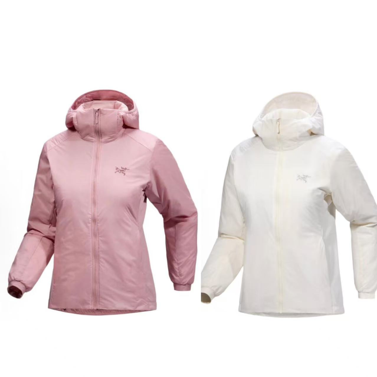 ARC'TERYX/始祖鸟ATOM  Hoody 刺绣保暖防水连帽拉链长袖棉服女