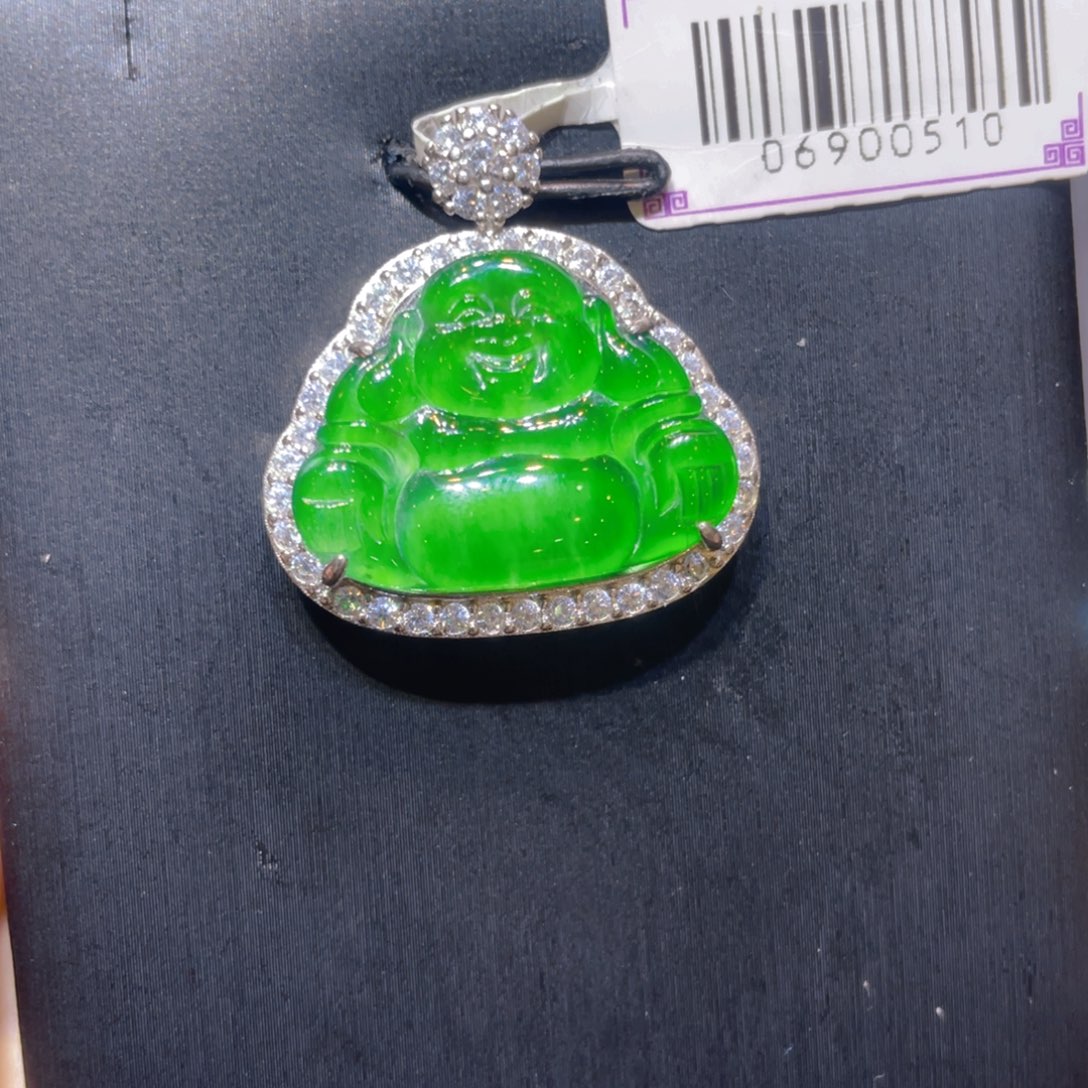 翡翠未镶嵌颈饰吊坠