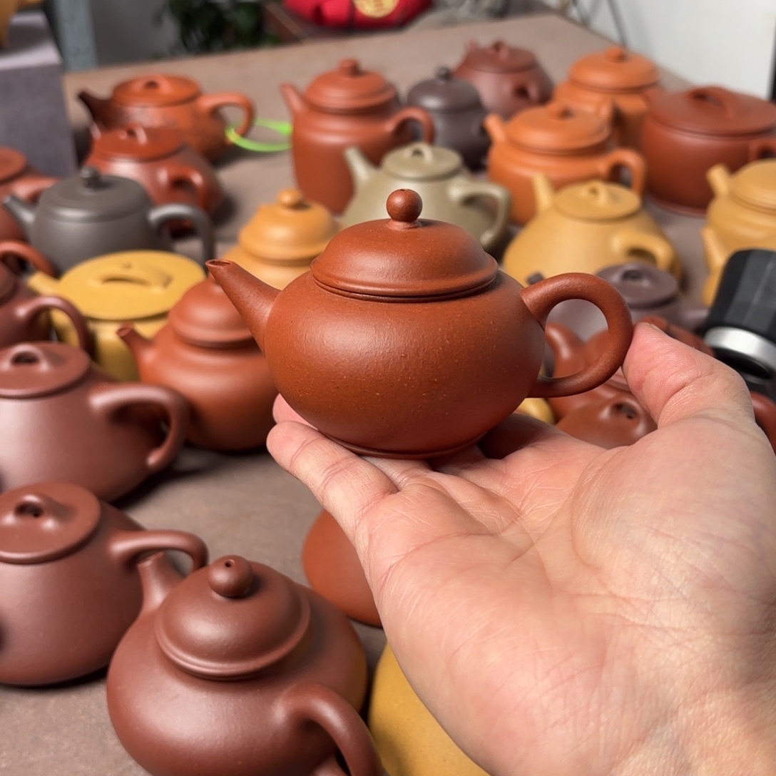 小***鹅紫砂茶壶半手工福利