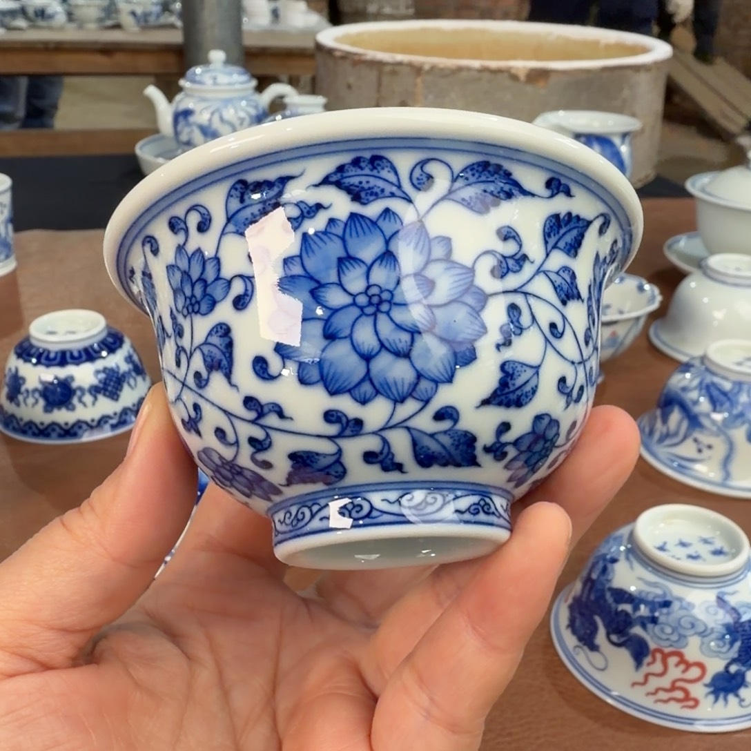 景德镇陶瓷手工手绘