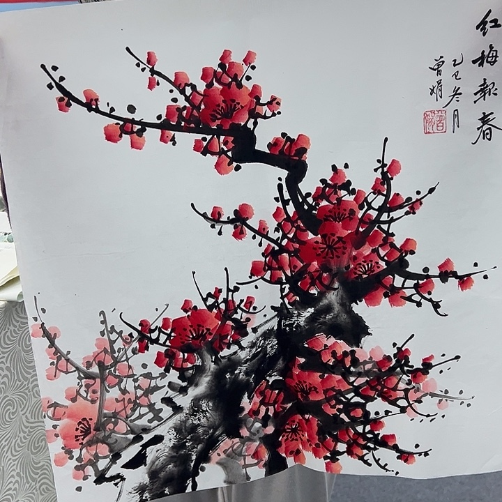 国画手绘国画作品