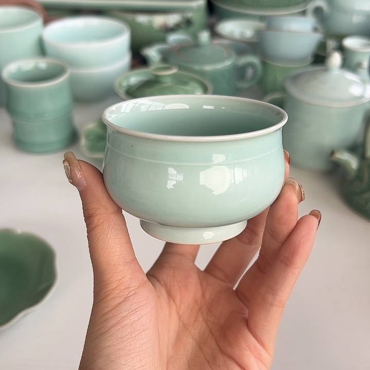 小米茶器龙泉青瓷