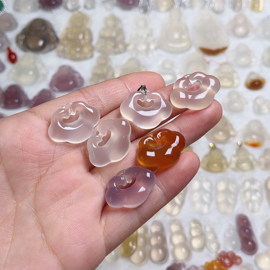 玛瑙/玉髓颈饰未镶嵌多样性发货拍一发一