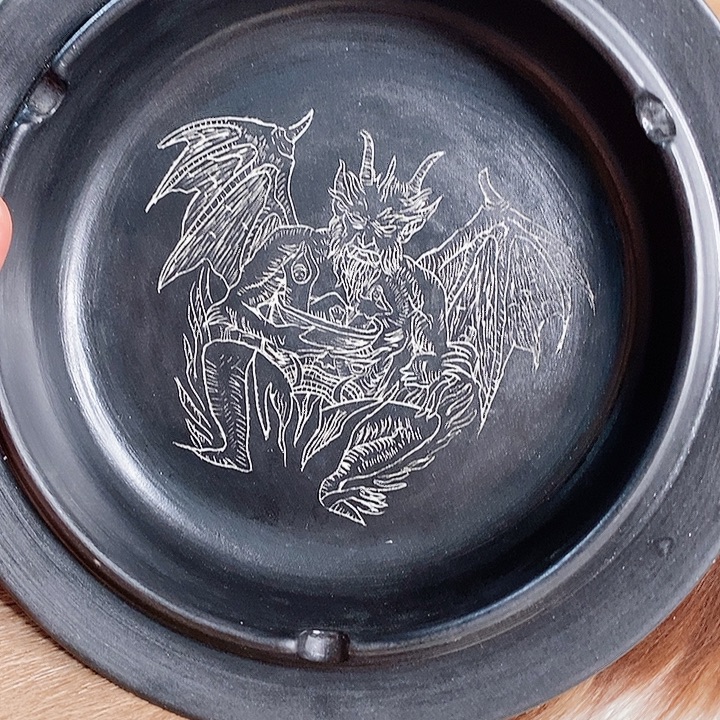 陶WANIMAL瓷选 烟灰缸手绘