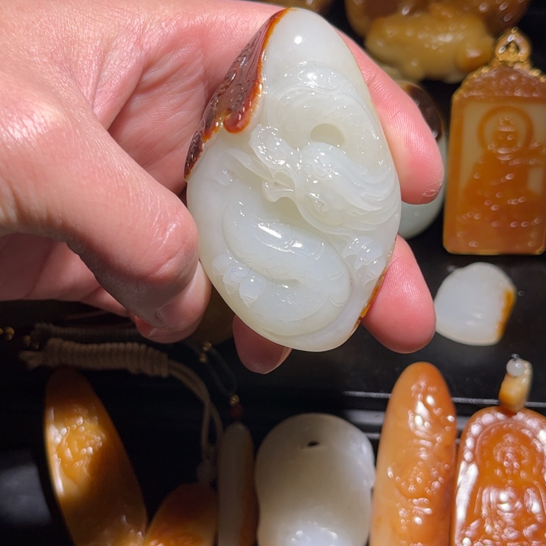 和田玉挂件未镶嵌