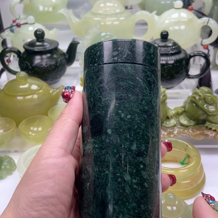 蛇纹石玉手链未镶嵌