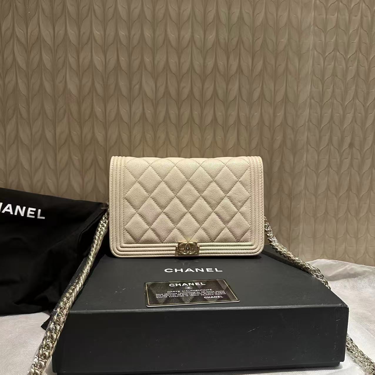95新 Chanel/香奈儿 乱乱子中古/女士/单肩包/111356