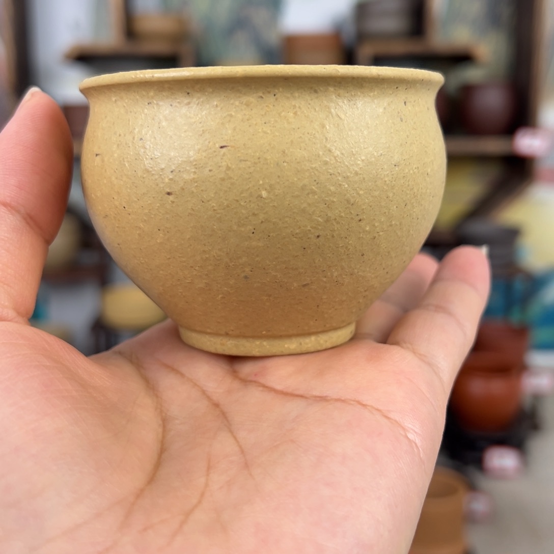 紫砂茶杯拙器甄选，纯原本矿。