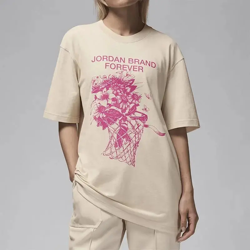 NIKE/耐克女子JORDANOversize印花T恤FV7120203