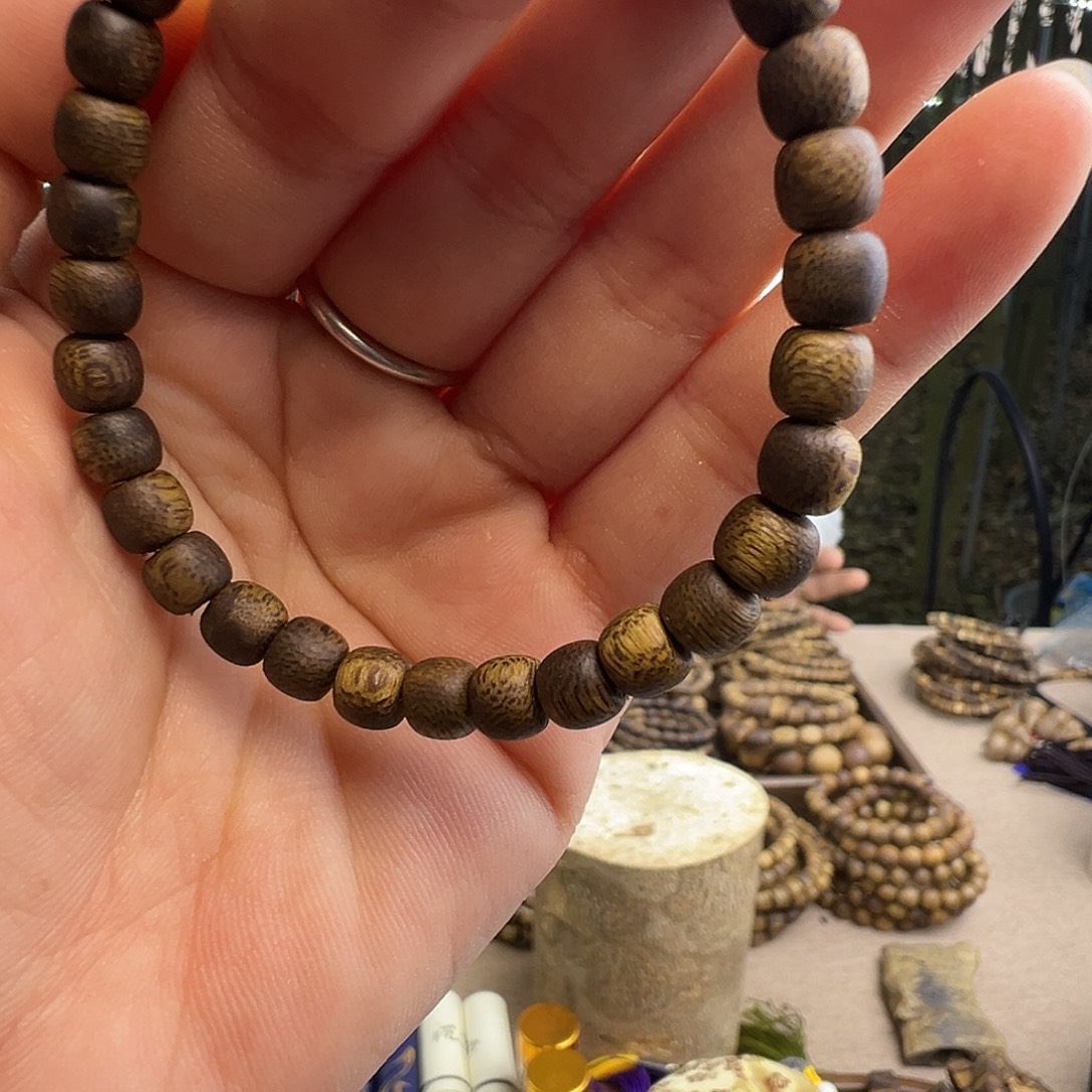 沉香碎屑沉香老型珠06单圈多样性发其一