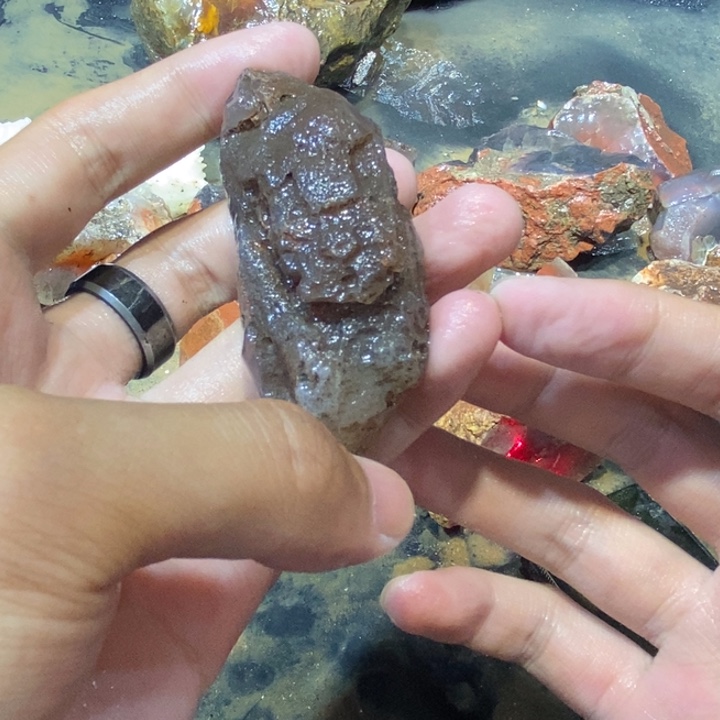 未镶嵌玛瑙/玉髓珠宝半成品