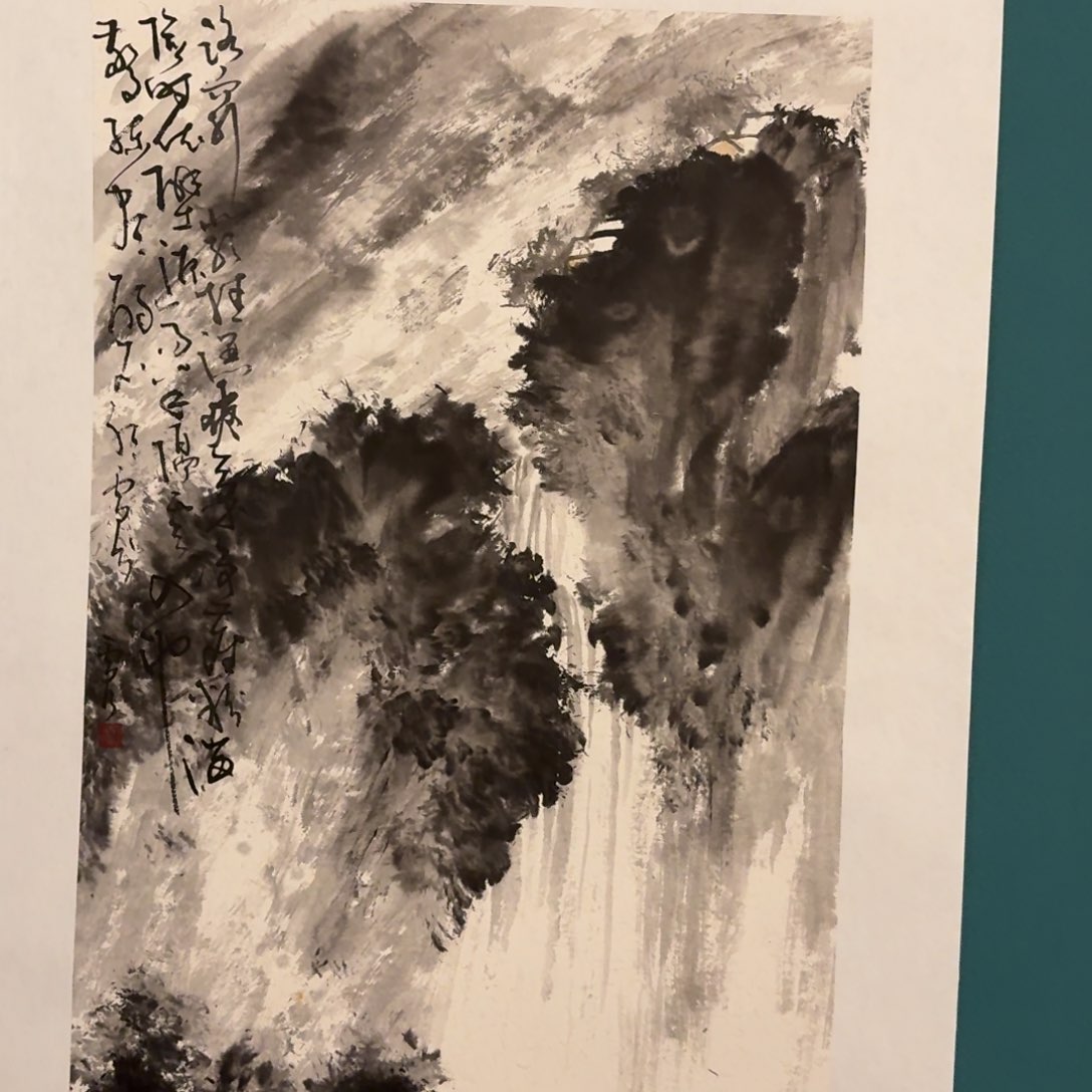 国画雷公老师画作