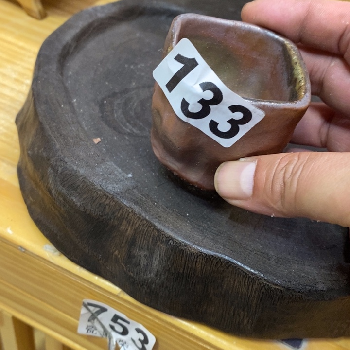 杯柴烧的杯子家用